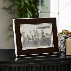 Winston Brown Leather Wrapped Picture Frames