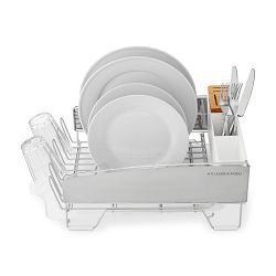 Williams Sonoma Compact Dish Rack, White