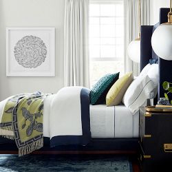 European Novelty Cashmere Throw, Naive Bird