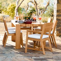 Larnaca Outdoor Natural Teak Dining Armchair