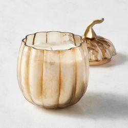 Williams Sonoma Pumpkin Spice Figural Candle, Small