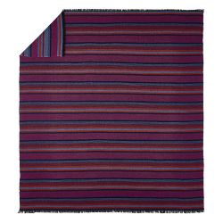 Aleah Stripe Throw, Pink