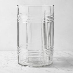 Calloway Plaid Hurricane Candle Holder