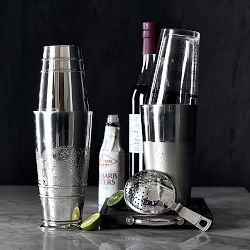 Williams Sonoma Double-Walled Boston Cocktail Shaker