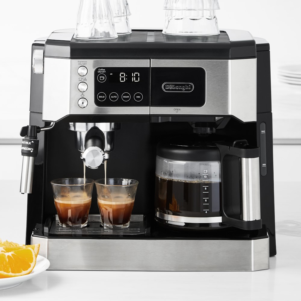 Delonghi全自動コヒーミシン DeLonghi All in One Combination Coffee Maker | Williams Sonoma