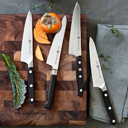 Williams Sonoma End-Grain Cutting Board with Feet, Acacia