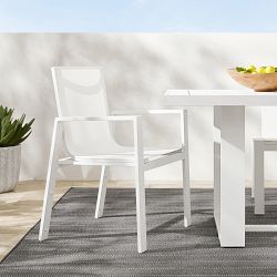Santa Barbara Outdoor Metal Dining Armchair
