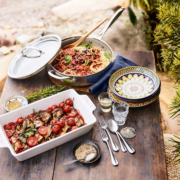 Sicily Ceramic Pasta Bowls | Williams Sonoma