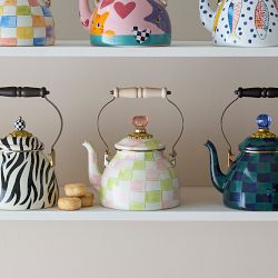 MacKenzie-Childs Palm Beach Tea Kettle, 2-Qt.