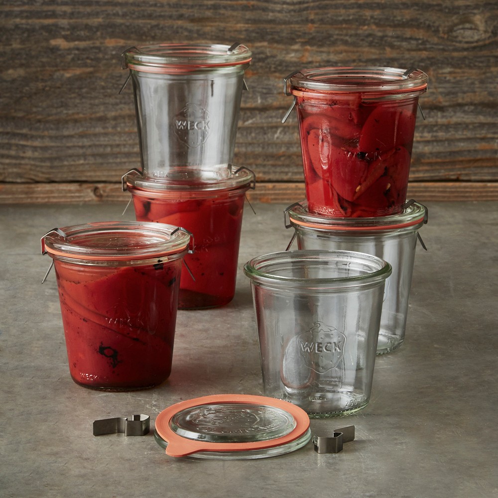 Weck Mold Jar, 9.8 oz, Set of 6 - 9.8 oz, Set of 6