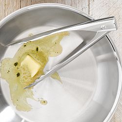 Williams Sonoma Signature Stainless Steel Locking Tongs