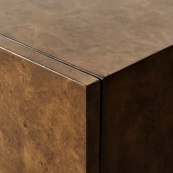 Wythe Burl Wood Double Console (72")