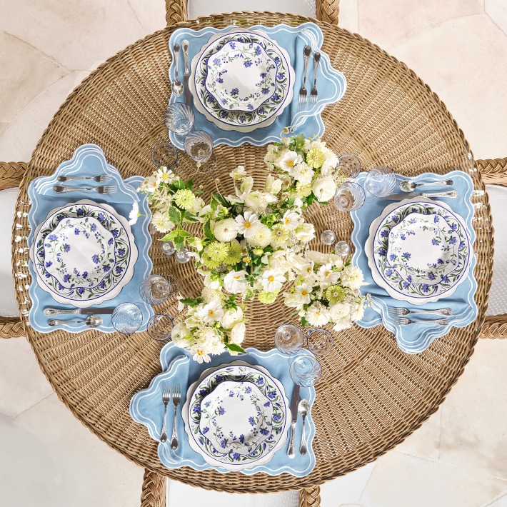 AERIN x Williams Sonoma Garden Bouquet Dinner Plates | Williams Sonoma