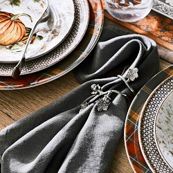 Autumn Vine Napkin Rings, Set of 4