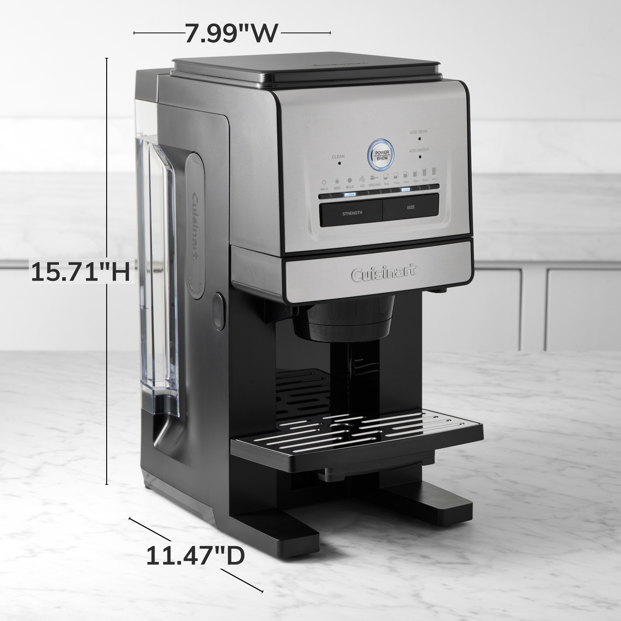 Cuisinart Custom Grind & Brew Single-Cup Coffee Maker Sansujyuku sansujyuku.com