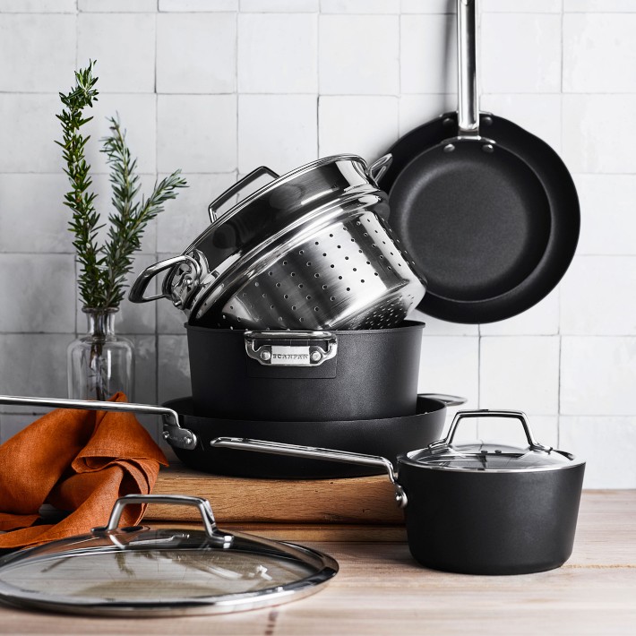 SCANPAN TechnIQ Nonstick 9-Piece Cookware Pots & Pans Sets