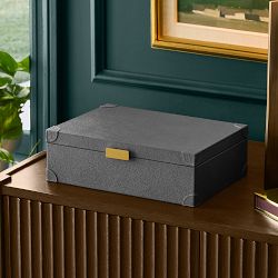 THE GEORGE x Williams Sonoma Home Leather Box