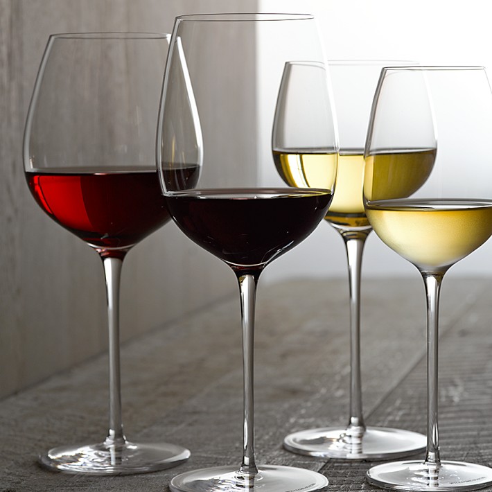 Williams Sonoma Reserve Cabernet Sauvignon Glasses, Set of 2, Clear