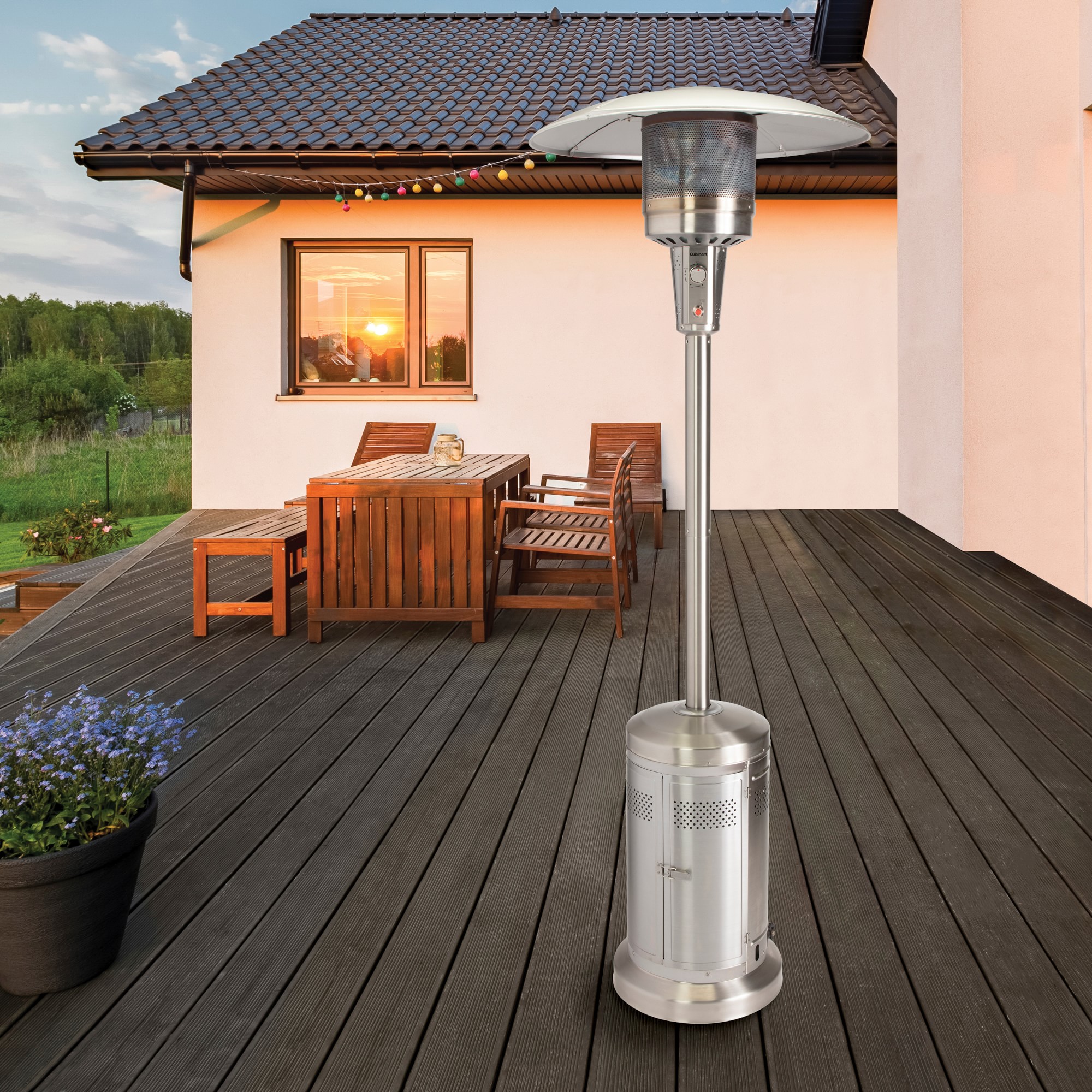 Cuisinart Stainless Steel Propane Patio Heater (32″) Sansujyuku sansujyuku.com