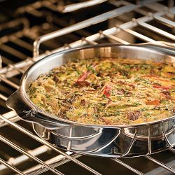 Hestan OvenBond Stainless-Steel Round Cake Pan, 9"