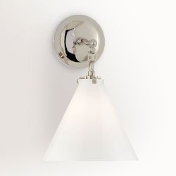 Scarlet Conical Sconce