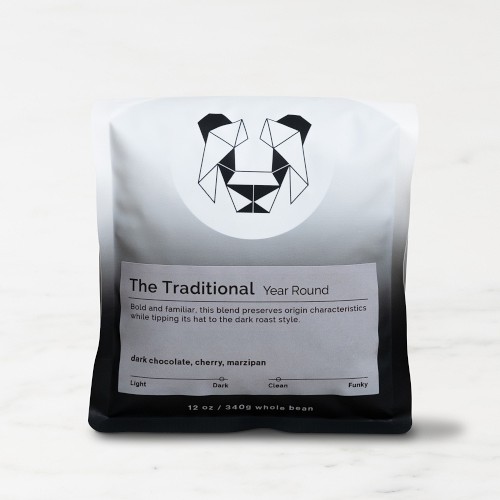 Black & White Coffee Roasters The Traditional Blend Coffee Beans