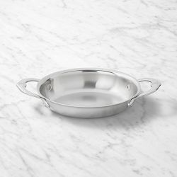 Hestan Provisions Stainless-Steel Oval Gratin Roaster, 8"