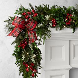 OPEN BOX: Tartan Garland, 5'