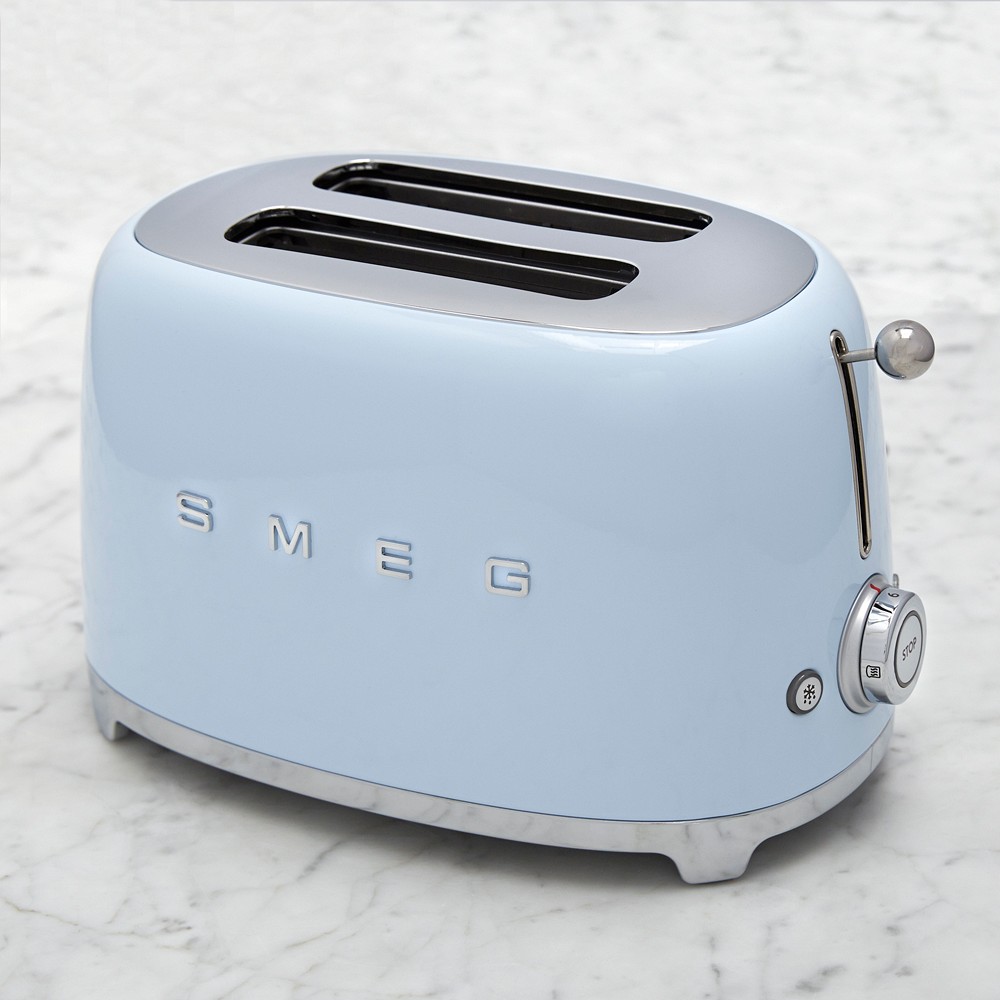SMEG 2-Slice Toaster - Pastel Blue