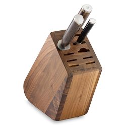 Williams Sonoma 9-Slot Knife Block, Walnut