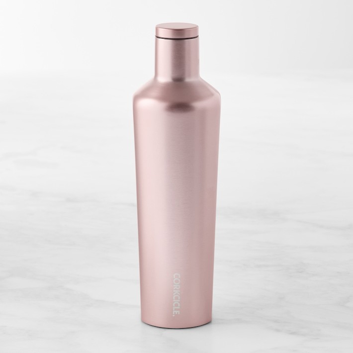 Corkcicle Insulated Small Beverage Canteen, 25-Oz., Rose Metallic