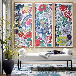 Luke Irwin: Nadya Ikat Hand Knotted Rug