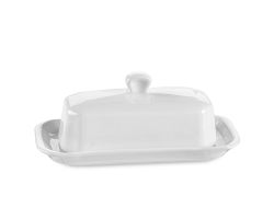 Pillivuyt Porcelain Covered Butter Dish
