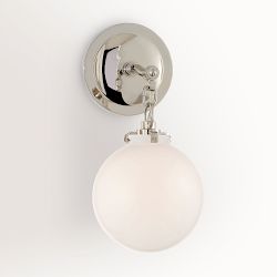 Scarlet Globe Sconce