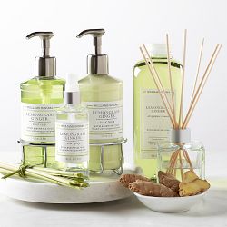 Williams Sonoma Lemongrass Ginger Hand Soap &amp; Dish Soap 3-Piece Kitchen Set