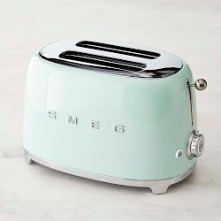 SMEG 2-Slice Toaster, Pastel Green
