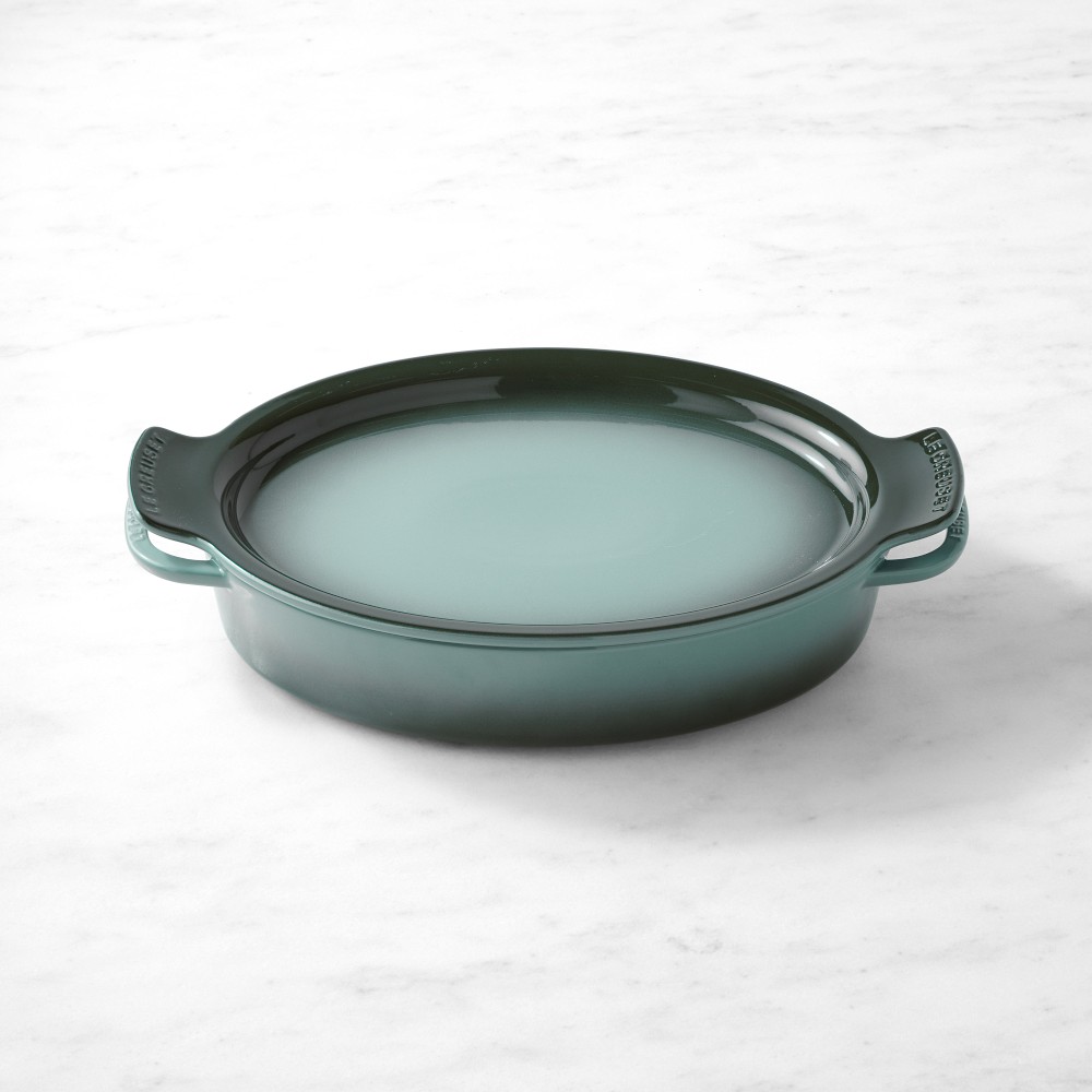 Le Creuset Heritage Stoneware Oval Baker with Platter Lid, 3 1/2-Qt. - 3 1/2-Qt., Ocean