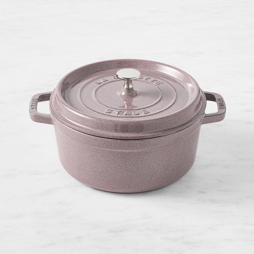 Staub Enameled Cast Iron Round Dutch Oven - 4-Qt., Lilac