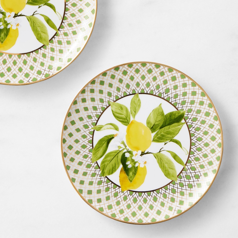 Limone Appetizer Plates - Set of 4