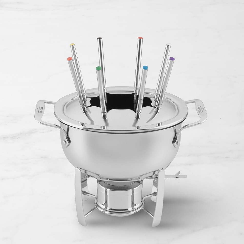 All-Clad Cast-Aluminum Fondue Pot, 3 1/2-Qt. - 3 1/2-Qt.