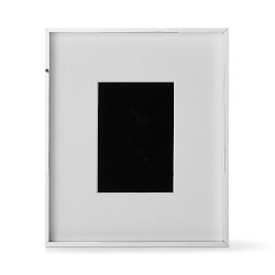 OPEN BOX:Polished Nickel, Gallery Frame, Polished Nickel, 5" X 7"
