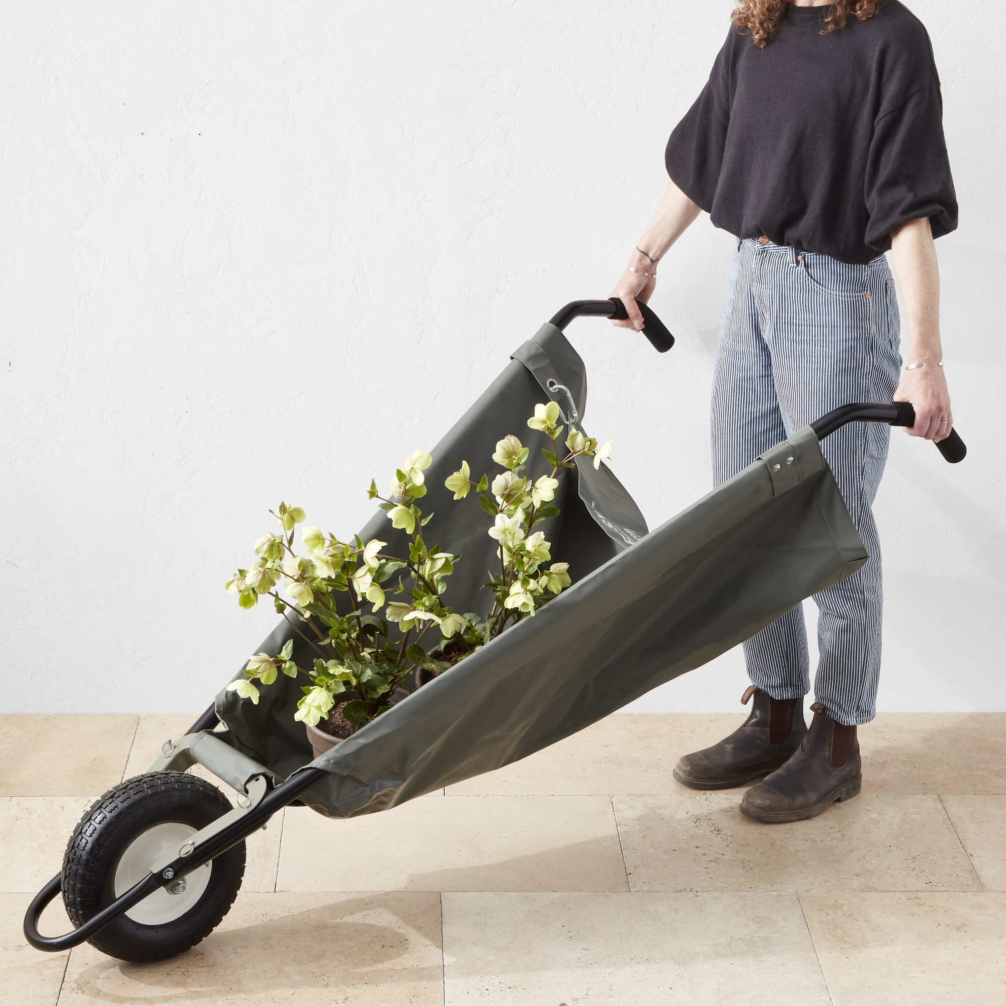 WheelEasy Foldable Wheelbarrow Simolary simolary.com
