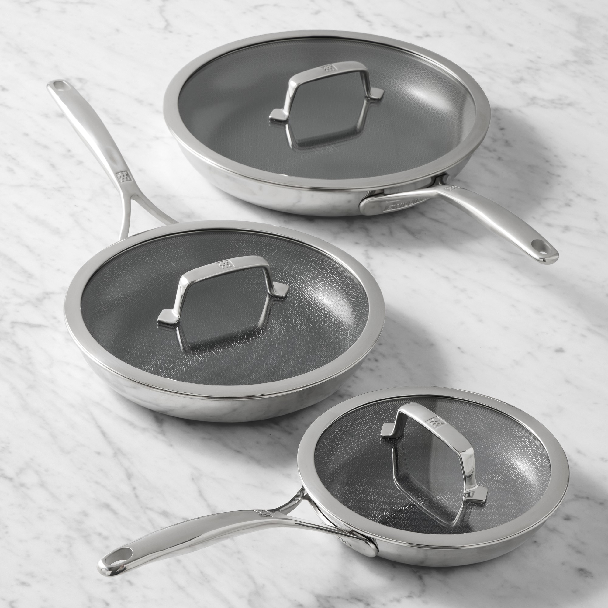 Zwilling Peak Hybrid Ceramic Nonstick Fry Pan, 6-Piece Set Simolary simolary.com
