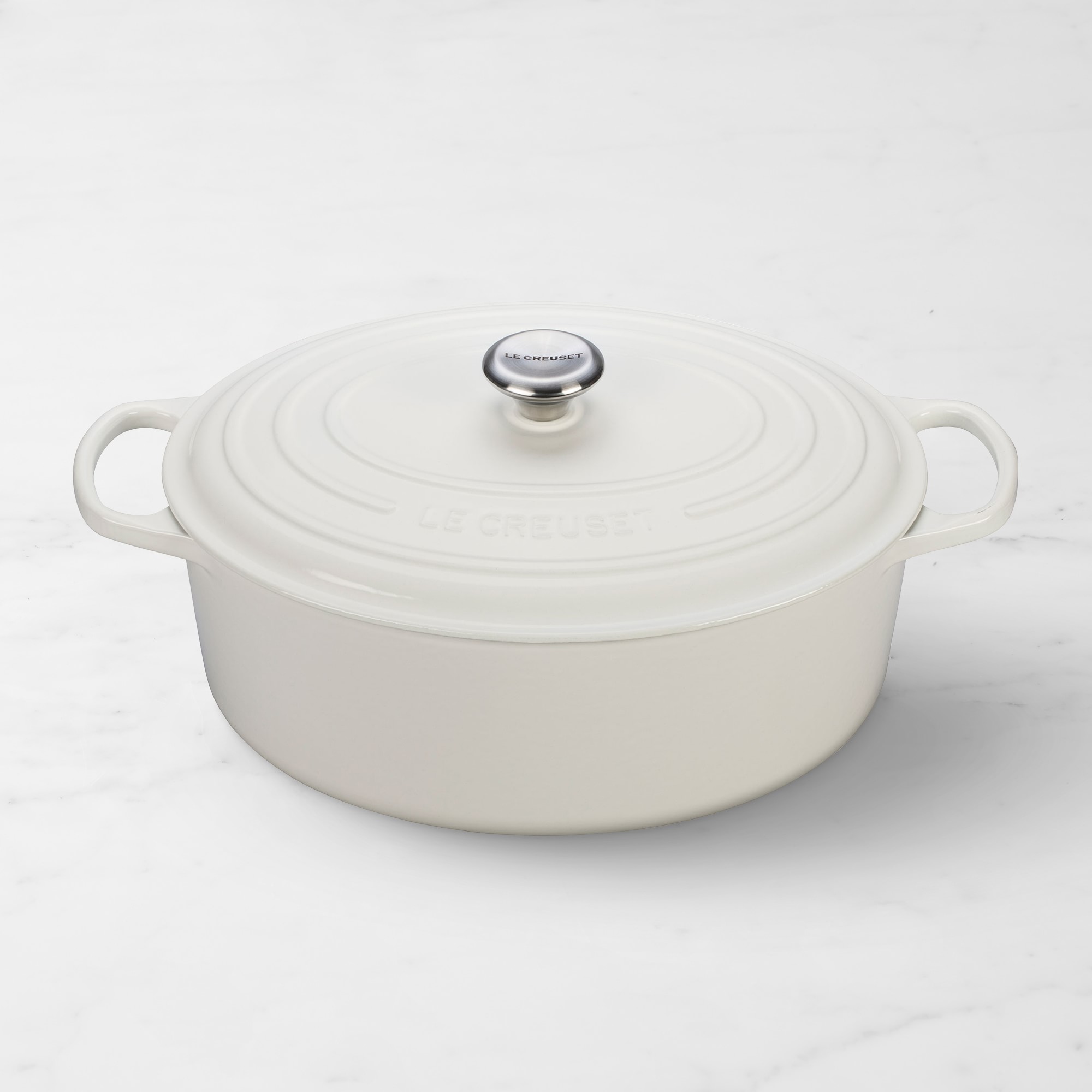 Le Creuset Signature Enameled Cast Iron Oval Dutch Oven Simolary simolary.com