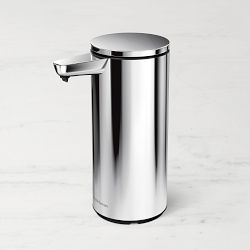 simplehuman 9 oz Polished Rechargeable Sensor Soap Pump