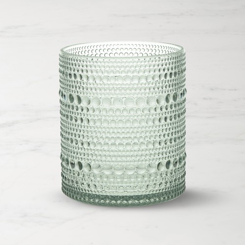 Fortessa Outdoor Orbetto Double Old Fashioned Glasses 10-oz, Set of 4, Sage