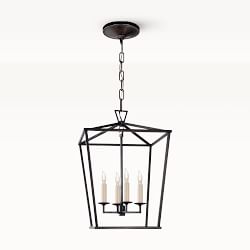 OPEN BOX: Darlana Lantern, Small, Aged Iron