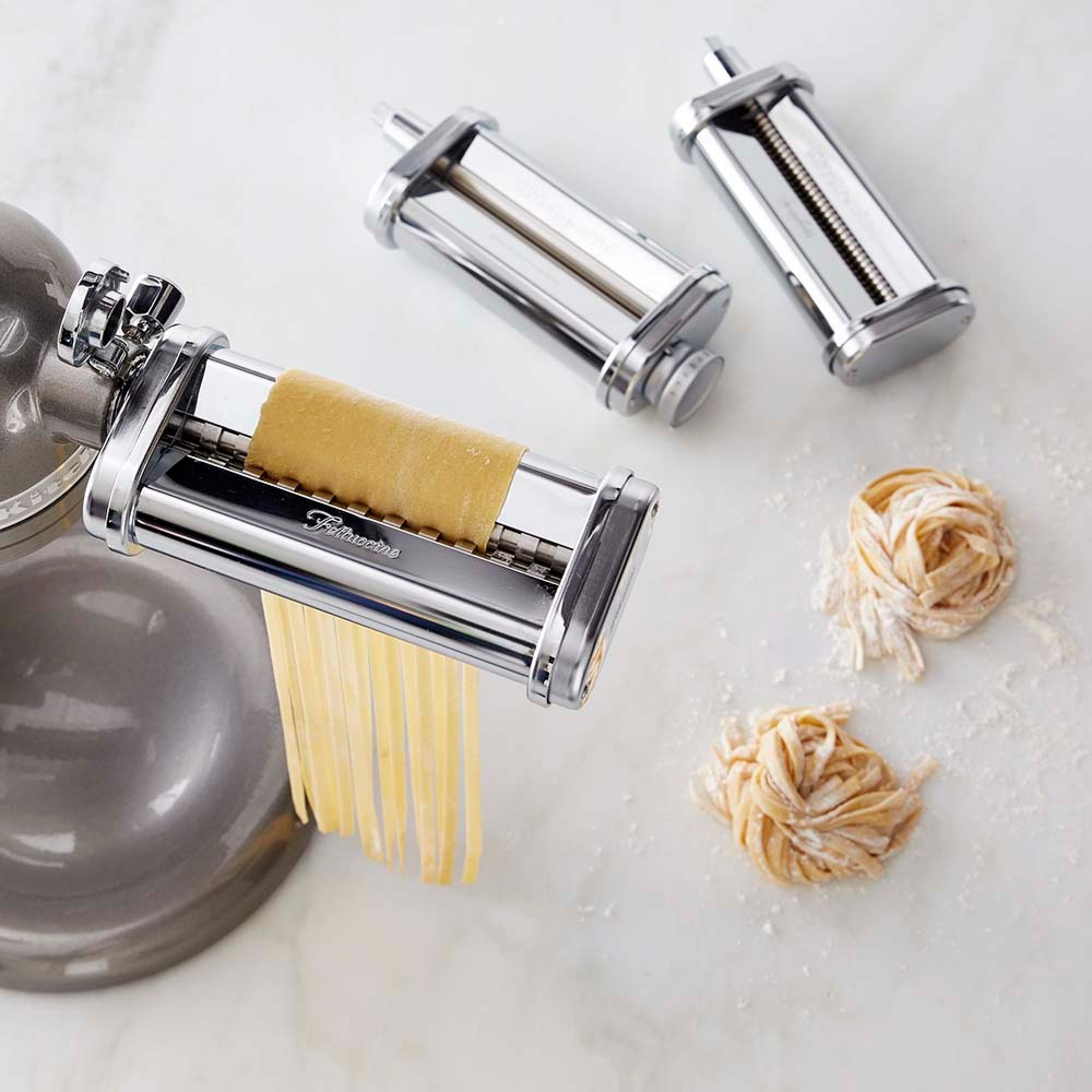 KitchenAid 3-Piece Pasta Roller & Cutter Attachment Set Simolary simolary.com