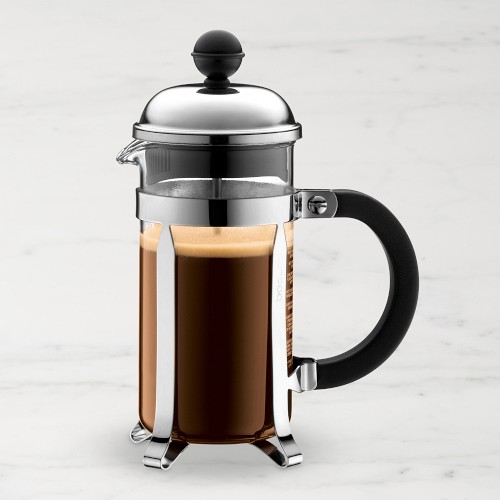 Bodum Chambord French Press, Stainless-Steel & Glass, 3-cup