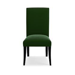 OPEN BOX: Belvedere Upholstered Dining Side Chair, Signature Velver, Emerald